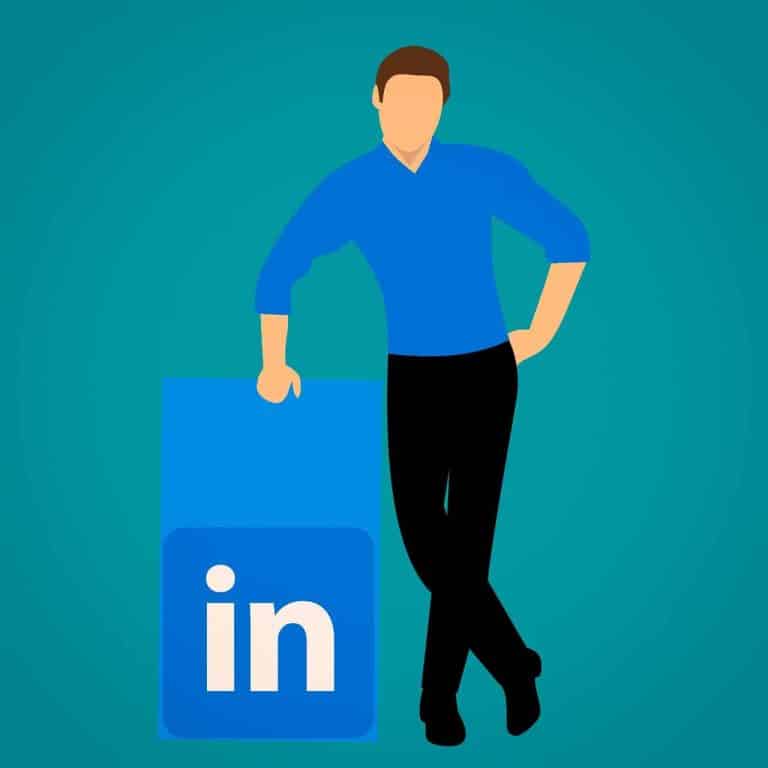 Les catégorie de réalisation de LinkedIn
