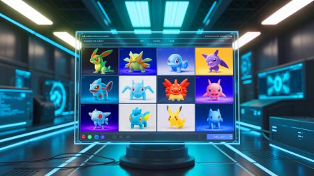 Illustration de l'IA Grok générant des créatures inspirées de l'univers des Pokémon.