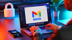 Illustration de la nouvelle fonction de désabonnement dans Gmail générée par intelligence artificielle.