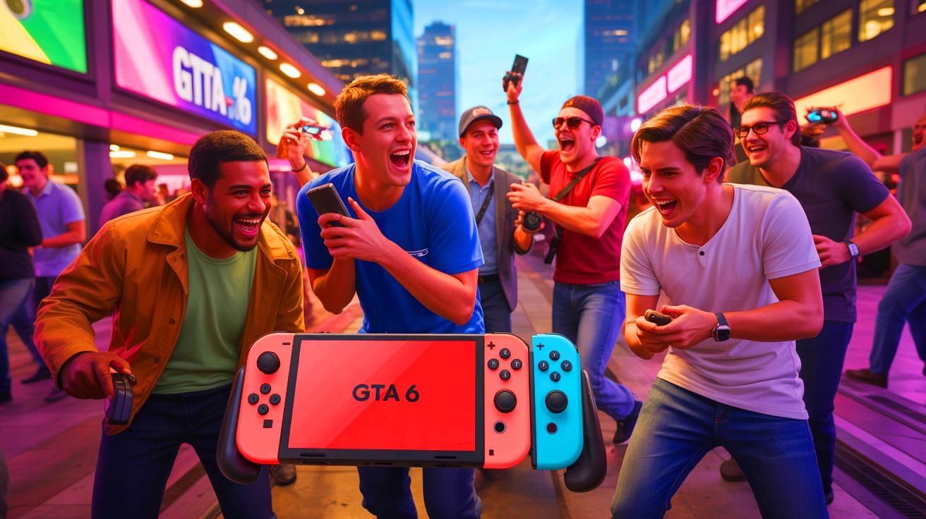 GTA 6 pourrait débarquer sur la Nintendo Switch 2, une annonce qui secouerait l’industrie et redéfinirait le jeu portable haut de gamme