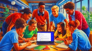 Illustration de la nouvelle fonctionnalité Study Mode de ChatGPT visant à améliorer l'apprentissage des étudiants.