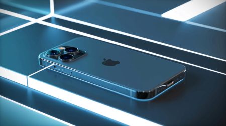 Illustration de l'iPhone 17 Air, symbole de l'innovation technologique sans fil d'Apple.