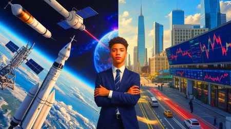 Illustration de Kairan Quazi passant de SpaceX à Citadel Securities.