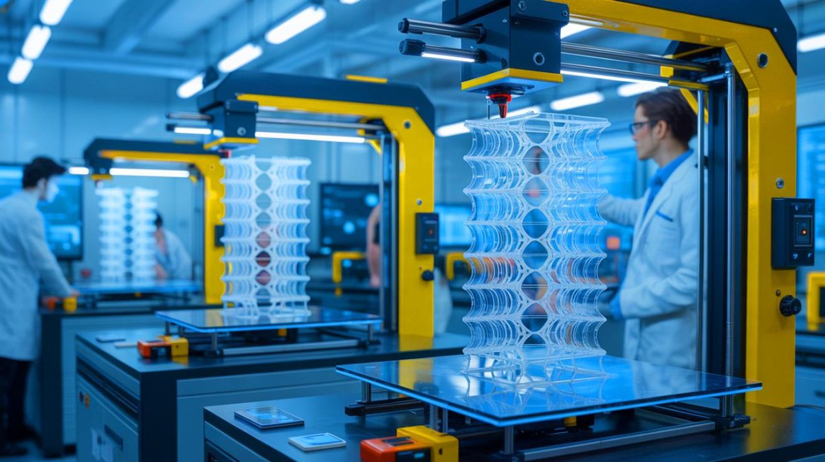 Illustration de la méthode innovante pour prédire la résistance des matériaux en impression 3D.