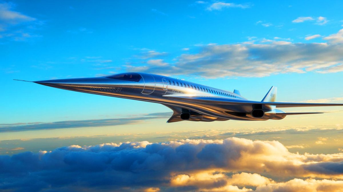 Illustration de l'avion supersonique chinois C949 développé par la COMAC.