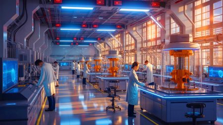 Illustration de l'ambition de la Chine de dominer la métrologie mondiale d'ici 2030.