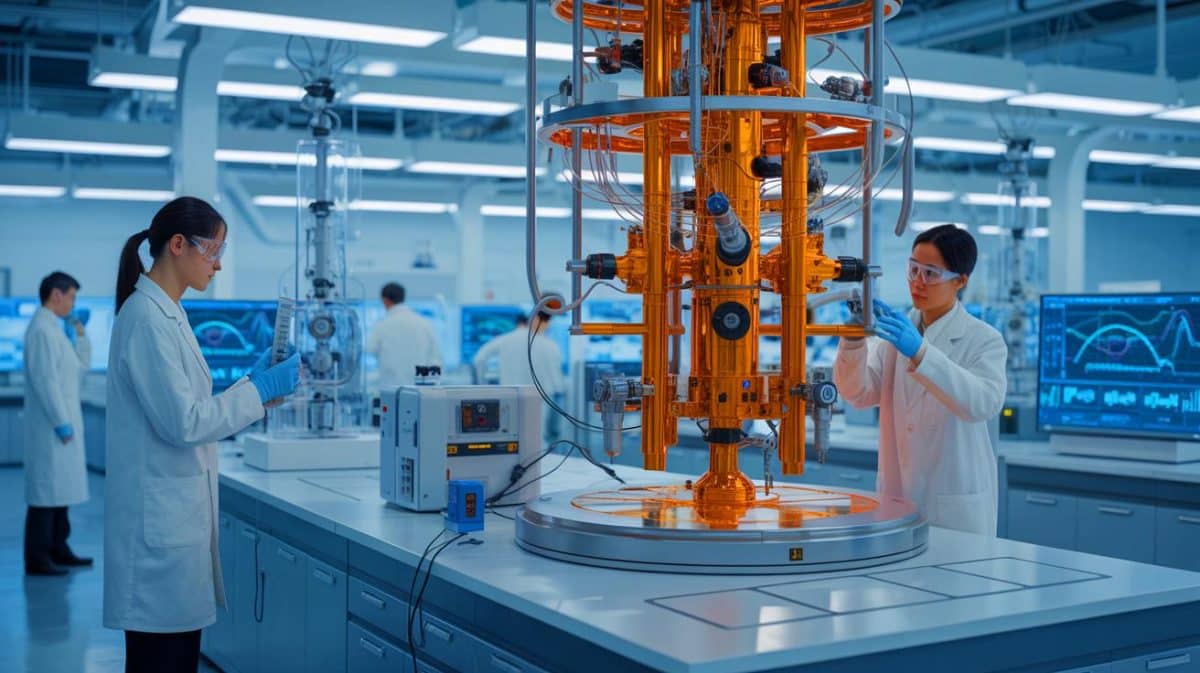 Illustration de l'ambition de la Chine de devenir le leader mondial en métrologie d'ici 2030.