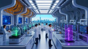 Illustration de l'ambition de la Chine pour dominer la métrologie mondiale d'ici 2030.