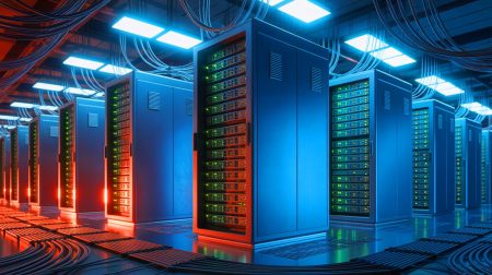 Illustration de la course technologique mondiale autour des superordinateurs dédiés à l'intelligence artificielle.