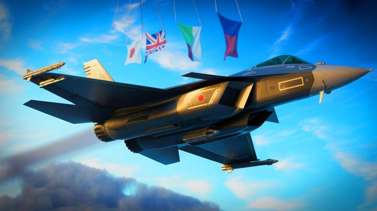Le Japon dévoile un avion de chasse futuriste inspiré de 1945 et renverse brutalement la confiance militaire de toute l’Europe Illustration de la renaissance du chasseur Reppu dans le cadre du programme GCAP.