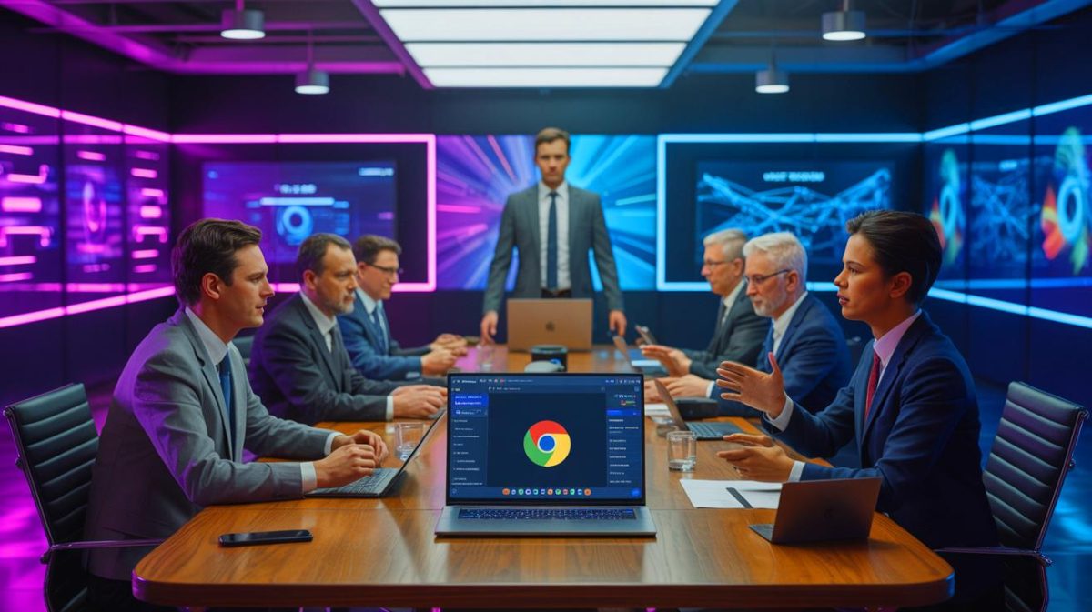 « Ils veulent tout dévorer » : Perplexity défie Chrome avec une offre explosive de 34,5 milliards d’euros Illustration de l'offre audacieuse de Perplexity pour acquérir le navigateur Chrome de Google.