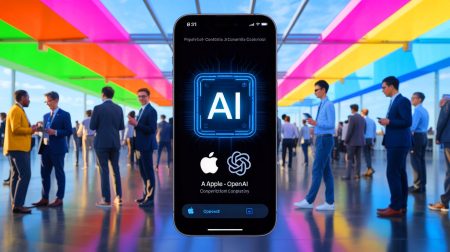 Illustration de la controverse autour de l'accusation d'Elon Musk contre Apple concernant le favoritisme de ChatGPT.
