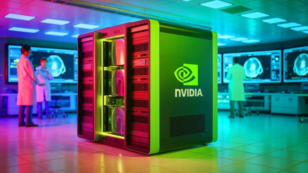 « Superordinateur et scalpel numérique » : la Mayo Clinic et NVIDIA accélèrent le diagnostic médical et ouvrent l’ère des traitements sur mesure Illustration de l'utilisation du superordinateur NVIDIA pour accélérer les diagnostics médicaux et la médecine personnalisée.