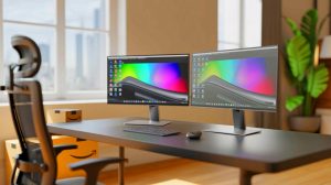 Illustration de l'erreur de livraison d'Amazon avec deux écrans OLED reçus par un client.