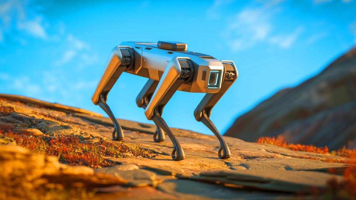 « Ce robot grimpe, saute et porte un adulte » : l’A2 de Unitree affole les industriels, son agilité inédite sur tous les terrains promet de remplacer ouvriers et secouristes Illustration de l'agilité et des capacités techniques avancées du robot quadrupède A2 de Unitree Robotics.