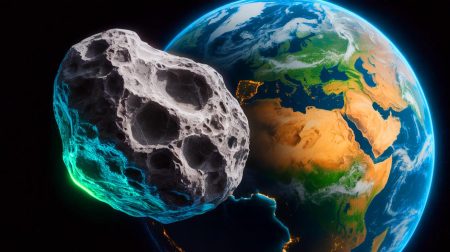 Illustration de la probabilité d'impact d'un astéroïde sur Terre et ses implications.