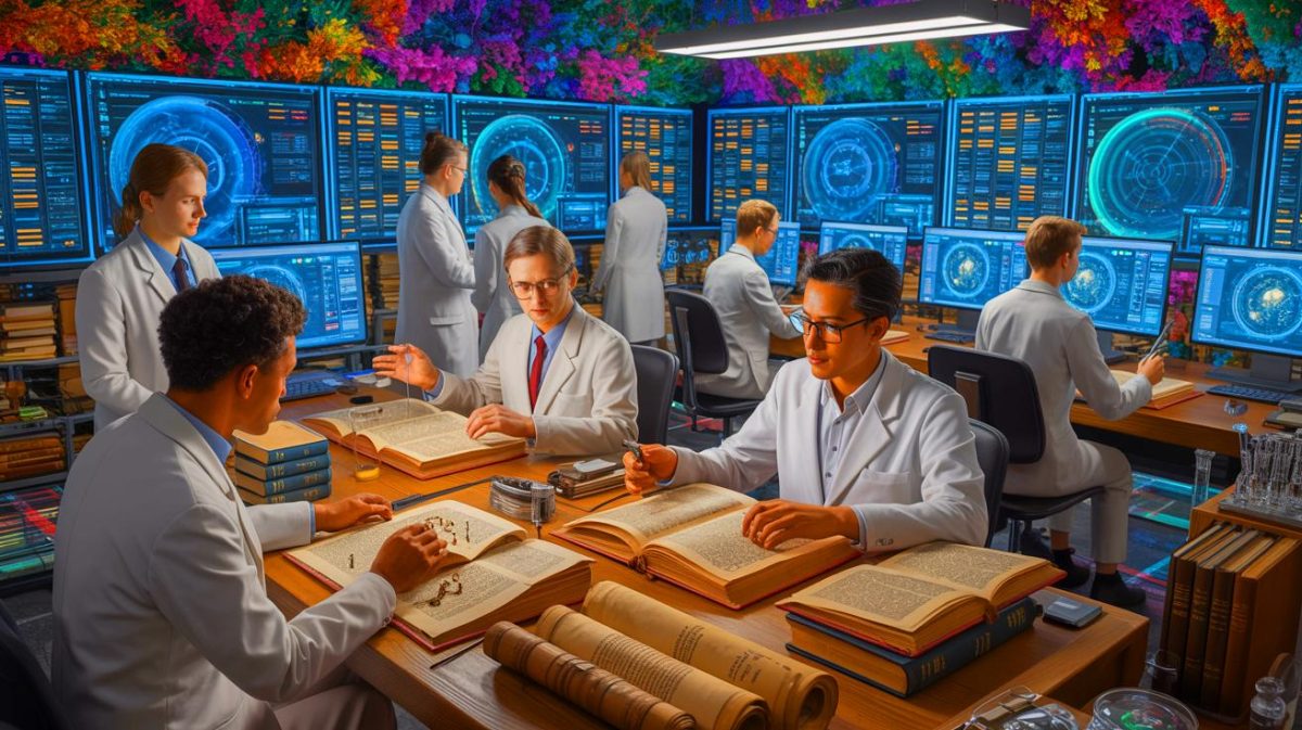 Analyse biblique par IA : « On a trouvé un style fantôme » alors que des chapitres entiers défient les trois traditions d’écriture connues Illustration de l'analyse des textes bibliques par l'intelligence artificielle.