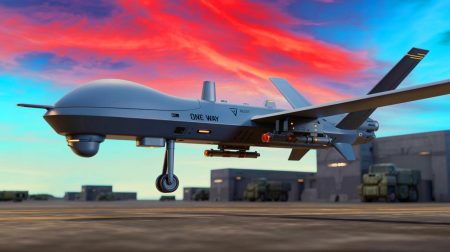 Illustration de l'introduction du drone One Way Effector dans la stratégie militaire française.