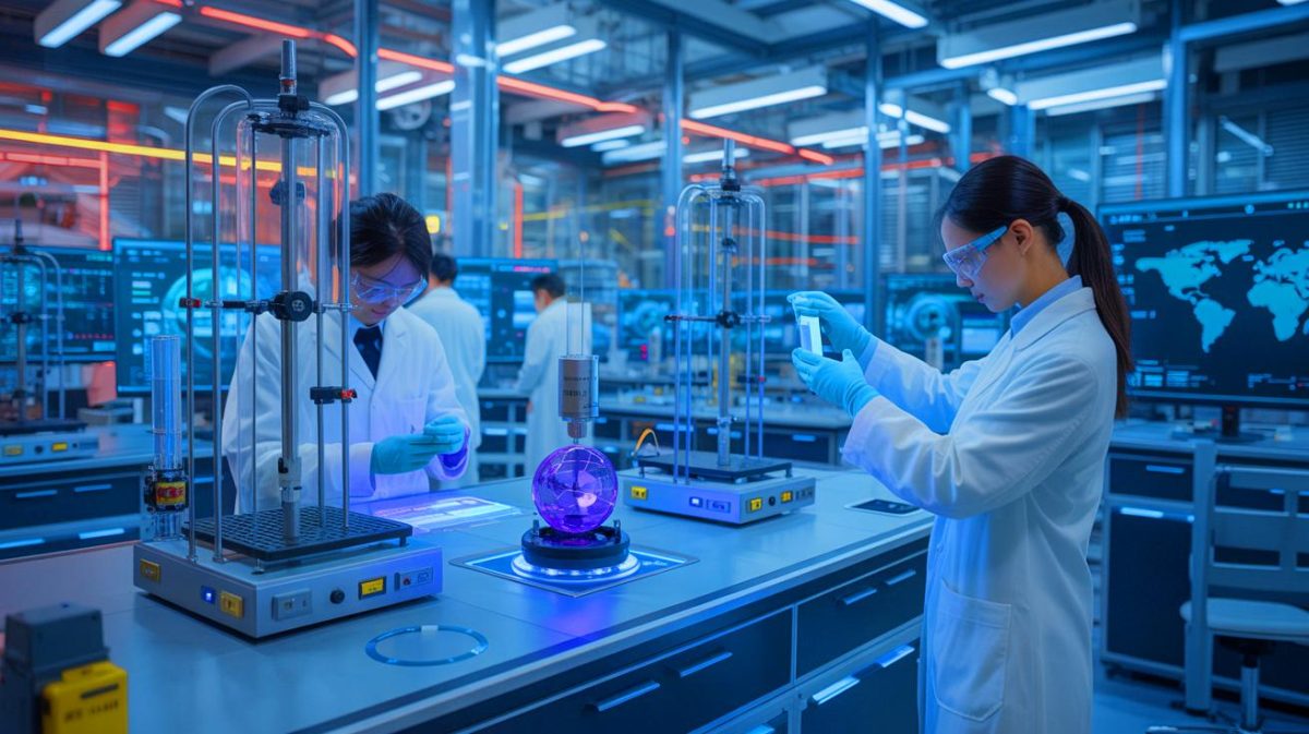 Illustration de la course de la Chine pour dominer la métrologie mondiale d'ici 2030.