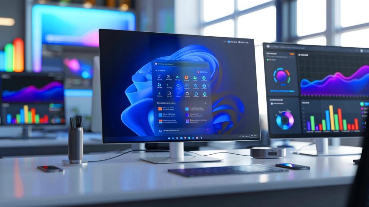 Cette fonctionnalité Windows 10 oubliée revient : Windows 11 la réintègre après quatre ans d’absence, pour le plus grand bonheur des utilisateurs Illustration de la réintroduction du centre de notifications sur les écrans secondaires dans Windows 11.