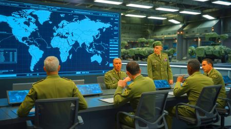Illustration de la puissance et de la complexité des grandes armées mondiales.