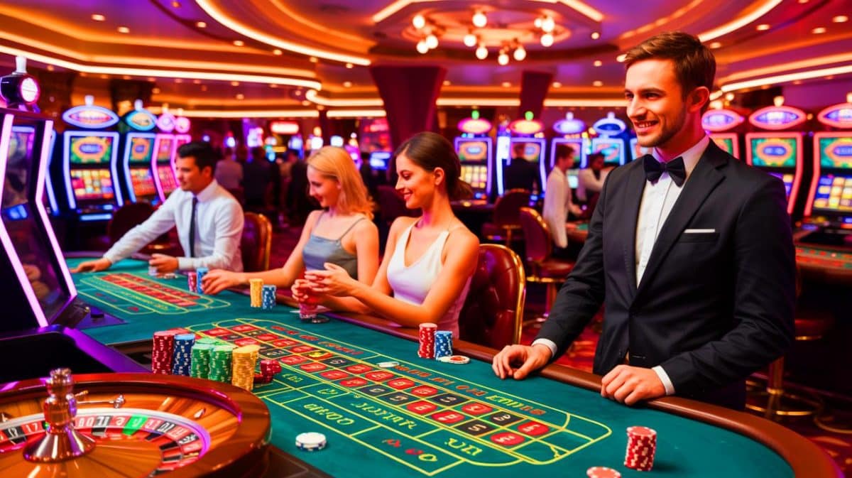 Illustration de stratégies pour maximiser ses gains au casino grâce aux conseils d'un directeur expérimenté.