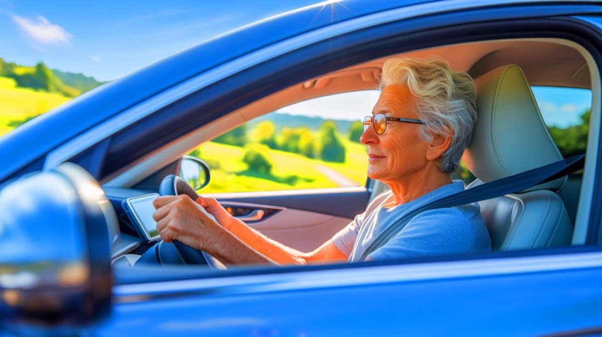 « C’est révolutionnaire » : ce dispositif change la vie des seniors au volant et simplifie le permis de conduire Illustration de la conduite des seniors et des dispositifs pour améliorer leur sécurité routière.