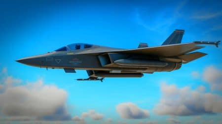 Illustration de la nouvelle technologie radar chinoise rendant les avions de surveillance presque invisibles.