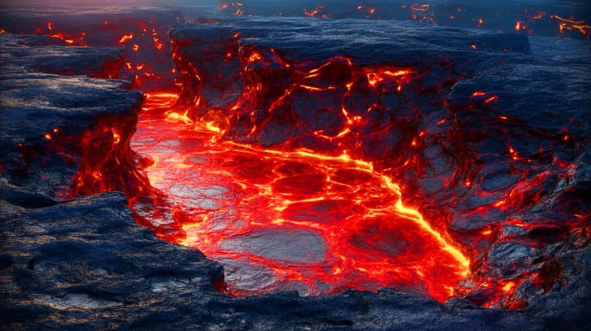 « La Terre pourrait s’ouvrir en 2050 » : ce que les nouvelles simulations révèlent sur le risque d’un océan de magma Illustration de la découverte d'un océan de magma basal sous la surface terrestre.
