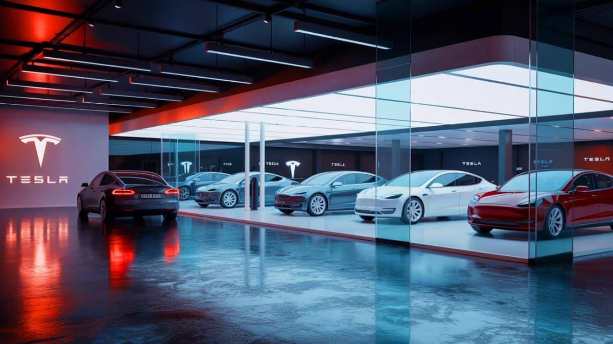 Illustration de la baisse des ventes de Tesla en Europe en raison des choix stratégiques d'Elon Musk.