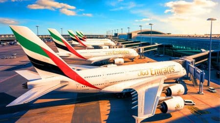 Illustration de la stratégie d'Emirates avec le rachat de quatre Airbus A380.