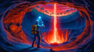 Illustration de la corrélation entre le champ magnétique terrestre et les niveaux d'oxygène atmosphérique.