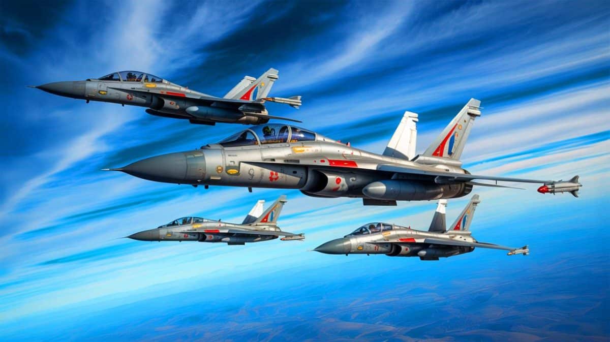 « Avions de chasse au-dessus des villes » : l’exercice militaire franco-marocain qui a pris les habitants par surprise Illustration de l'exercice aérien Marathon 25 entre le Maroc et la France.