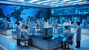 Illustration de la montée en puissance de la métrologie chinoise dans la rivalité technologique mondiale.