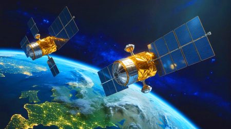 Illustration de la course aux satellites entre la Chine et Starlink.