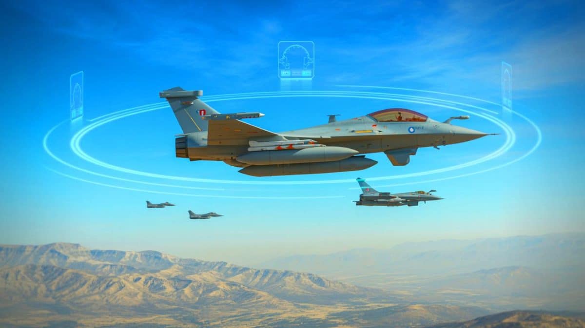 « Le Neuron européen change la donne » : drone furtif de Dassault allié au Rafale F5 pour dominer les guerres du futur Illustration de la technologie avancée du drone de combat Dassault Neuron.