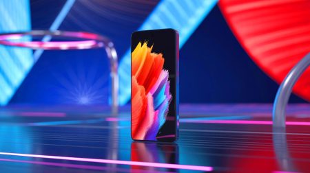Illustration de l'écran Super Actua du Google Pixel 10 Pro XL affichant des couleurs vives et une netteté exceptionnelle.