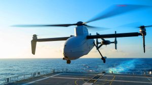 Illustration de l'acquisition par Airbus du drone Flexrotor d'Aerovel, spécialisé dans la défense aérienne.