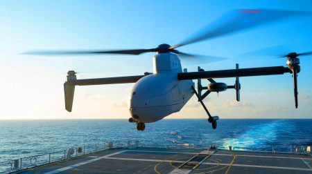Illustration de l'acquisition par Airbus du drone Flexrotor d'Aerovel, spécialisé dans la défense aérienne.