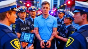 Illustration de l'arrestation erronée de Trevis Williams suite à une erreur de reconnaissance faciale.