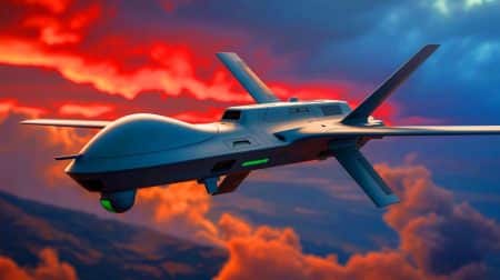 Illustration de la collaboration entre Airbus et Kratos pour le développement du drone furtif Valkyrie destiné à la Luftwaffe.