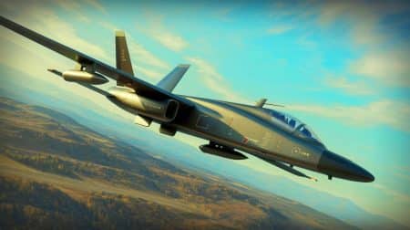 Illustration de l'intégration de systèmes autonomes dans l'aviation militaire pour améliorer la sécurité et l'efficacité opérationnelle.