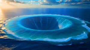 Illustration de l'anomalie gravitationnelle sous l'océan Indien et ses implications géophysiques.