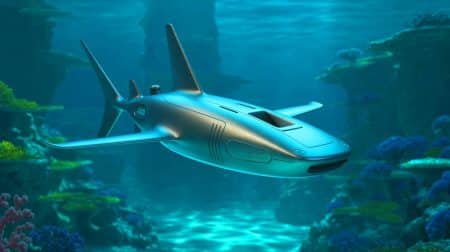 Illustration de l'investissement australien dans le drone sous-marin Ghost Shark pour renforcer la défense maritime.