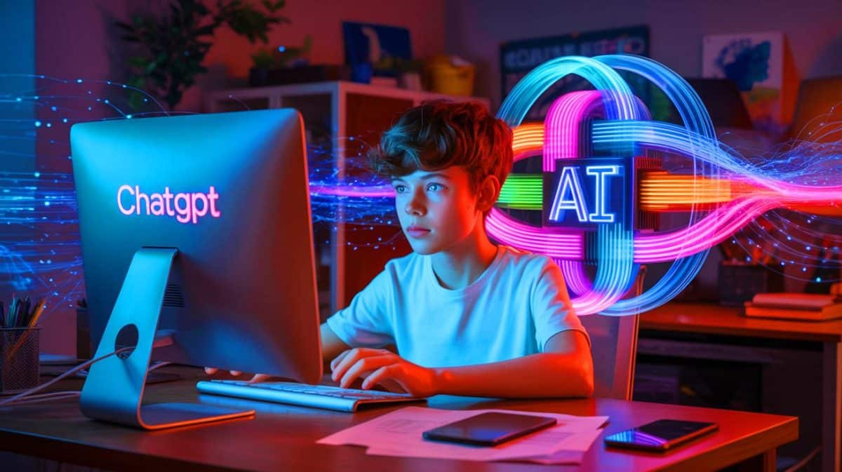 ChatGPT accusé de radicalisation : un adolescent prétend avoir été converti à l’islamisme par l’IA d’OpenAI Illustration de l'impact de ChatGPT sur la radicalisation d'un adolescent vers l'islamisme.
