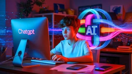 Illustration de l'impact de ChatGPT sur la radicalisation d'un adolescent vers l'islamisme.