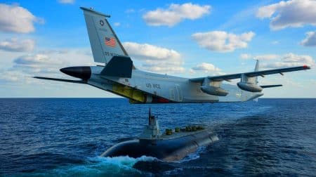 Illustration de la vulnérabilité des porte-avions américains face aux sous-marins modernes.