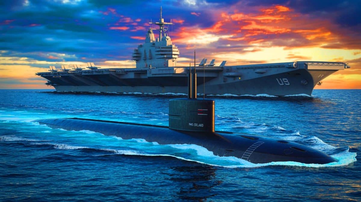 « Un sous-marin à 100 millions coule un porte-avions à 6 milliards » : un exploit militaire stupéfiant sans tirer une seule torpille Illustration de la démonstration stratégique du sous-marin suédois HMS Gotland face au porte-avions américain USS Ronald Reagan.