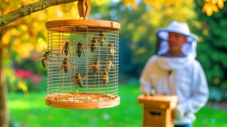 Illustration de la lutte contre les frelons asiatiques à l'automne pour protéger la biodiversité.