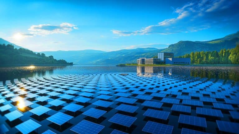 « La plus grande centrale solaire flottante d’Europe vient d’être dévoilée » : un exploit technologique qui redéfinit l’énergie verte sur le continent